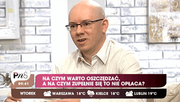 Michał Szafrański w TVP2
